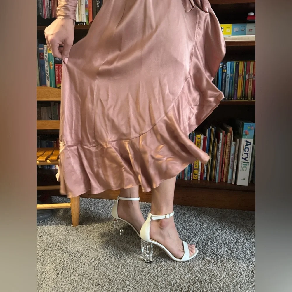 Zimmermann Silk Wrap Midi Dress, Size 1 (small) - Picture 6 of 12